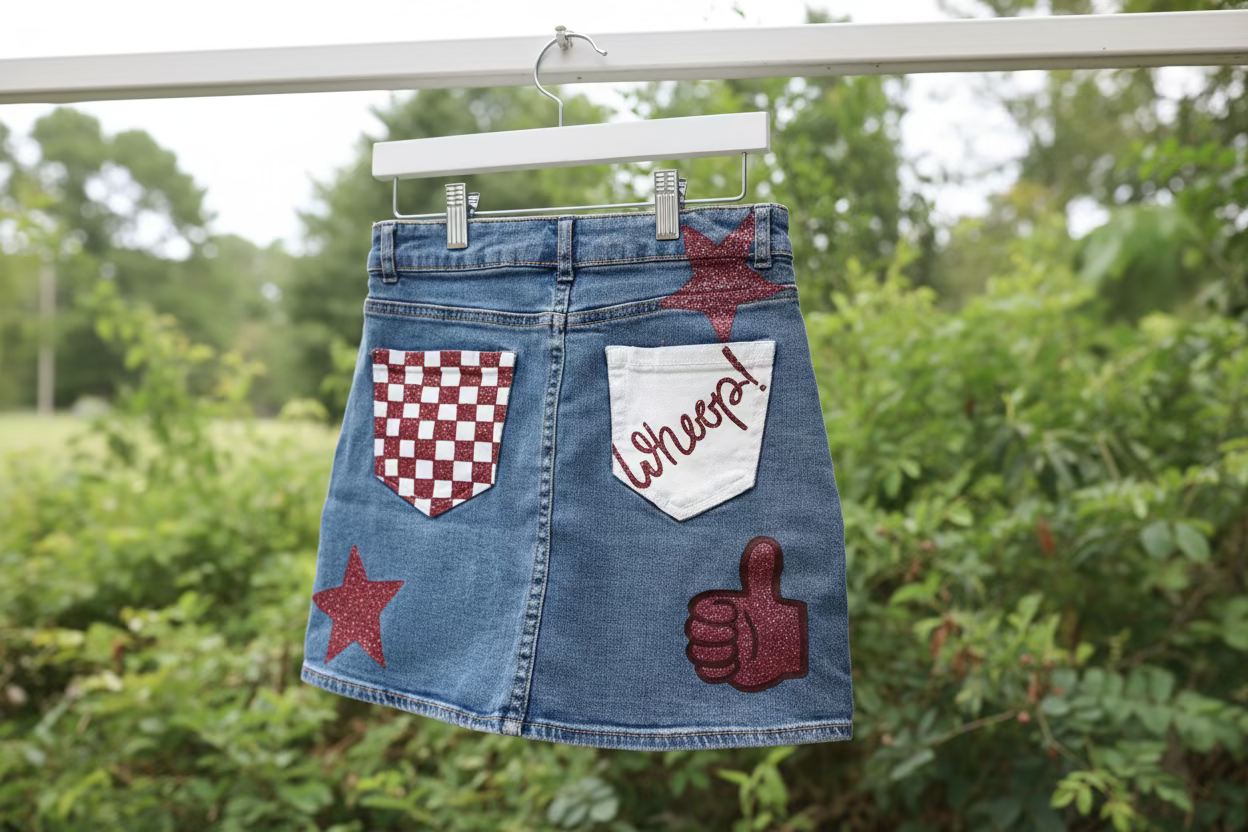 Texas A&M Custom Painted Skirt