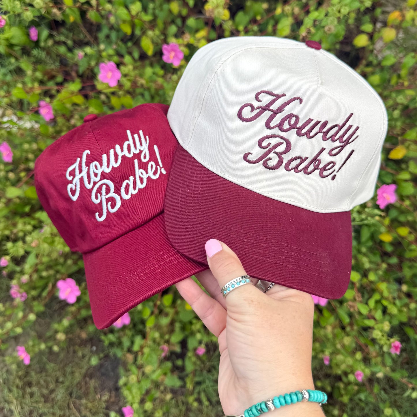 Howdy Babe! Baseball Hat with Satin Lining