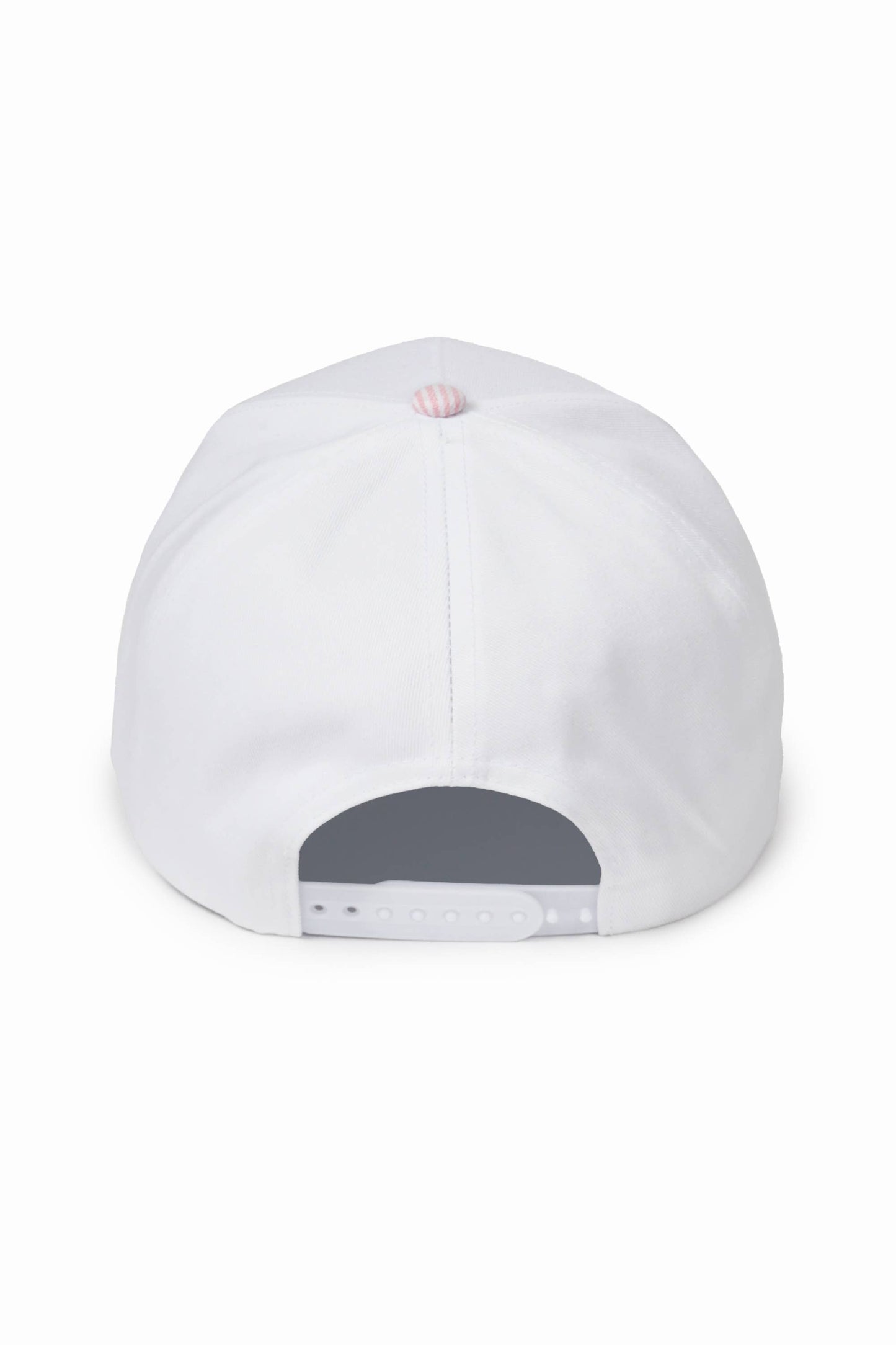 Go Ask Your Dad Pink Stripe Brim Hat