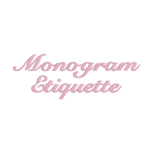 Monogram Etiquette: How to Order Initials the Right Way