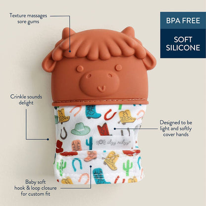 Itzy Mitt™ Silicone Teething Mitts
