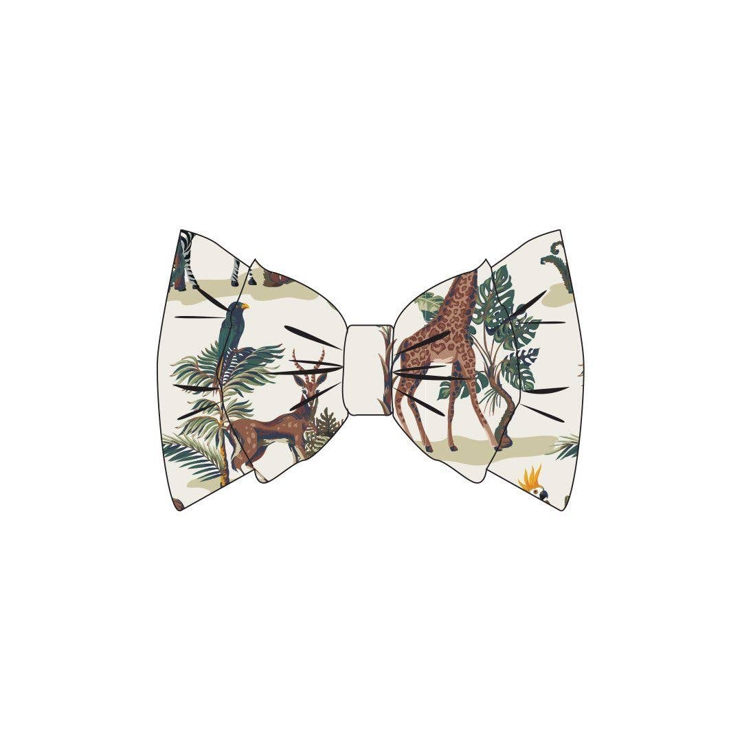 Top Knot Headband - Exotic Animals