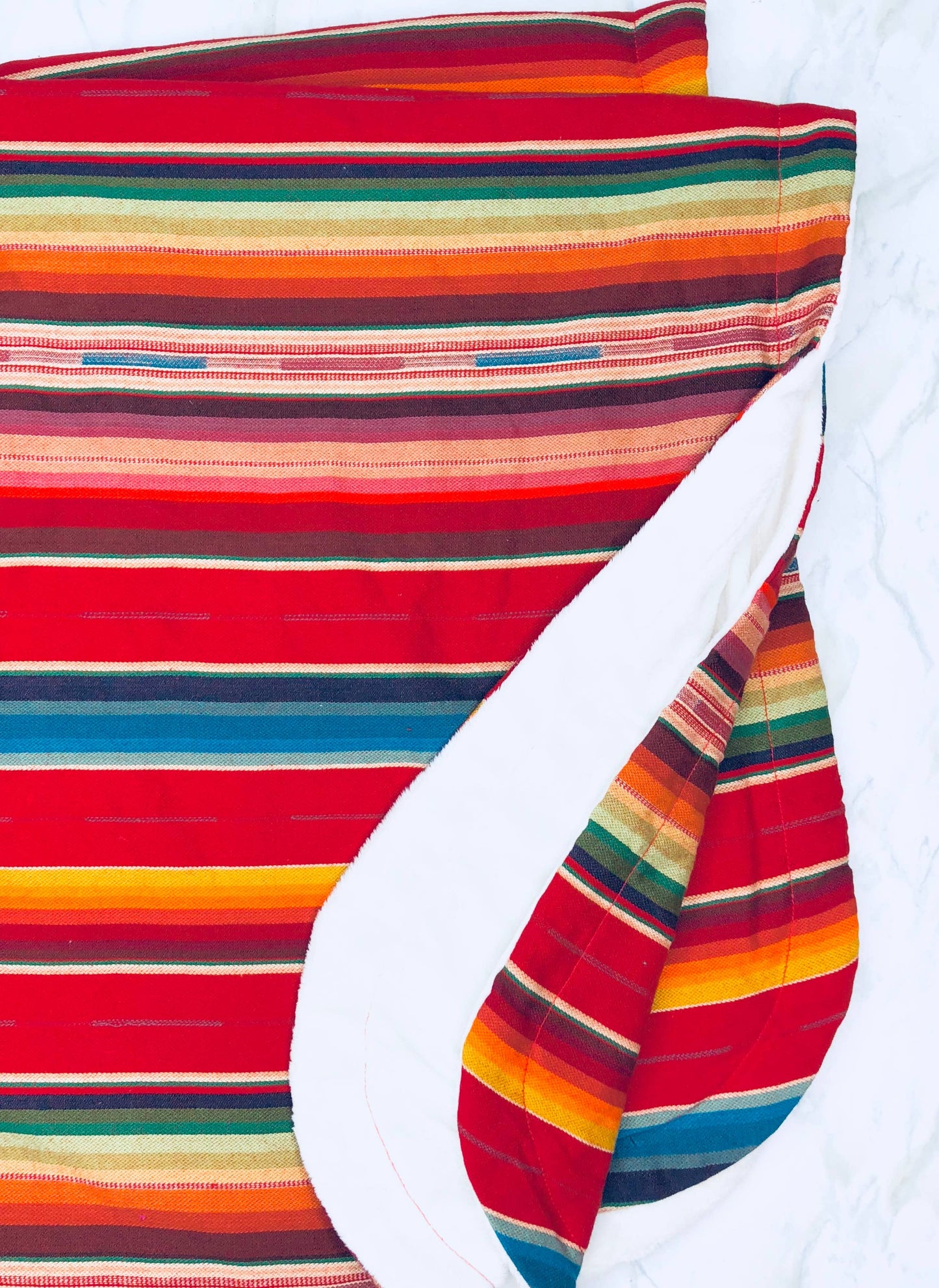 Red Serape Blanket