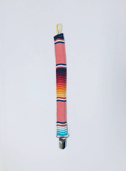 Pacifier Clip - Serape