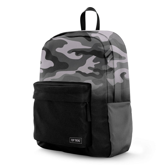 Backpack - Grey Camoflauge