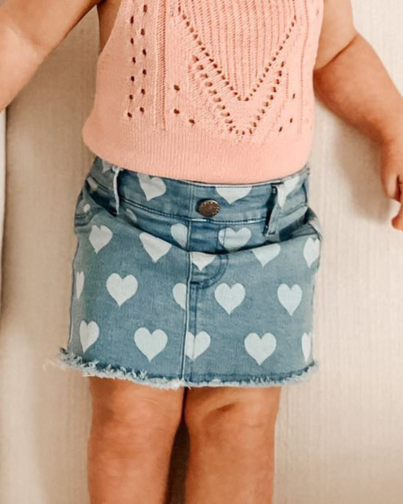 Heartthrob Denim Skirt