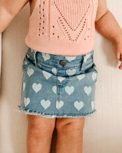 Heartthrob Denim Skirt