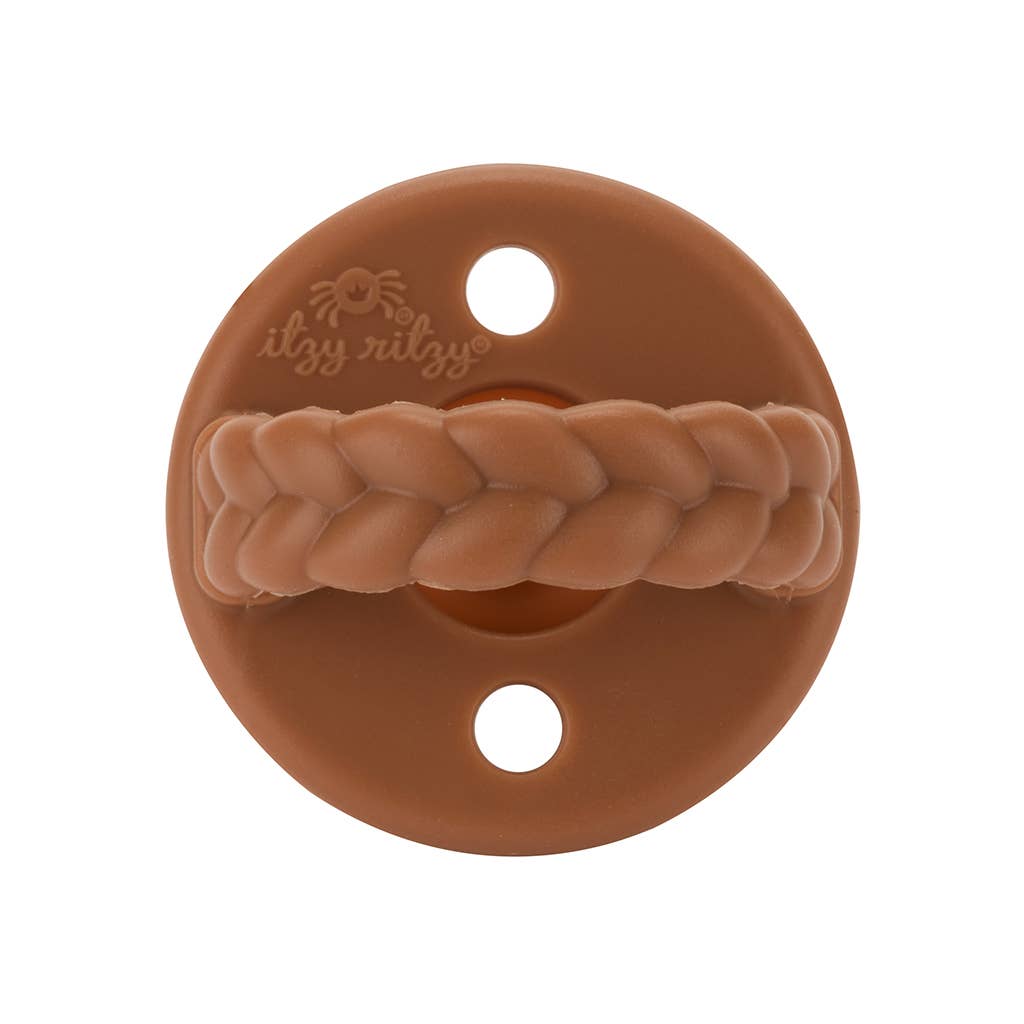 Pacifier Set Sweetie Soother™ Silicone - Coffee & Cream
