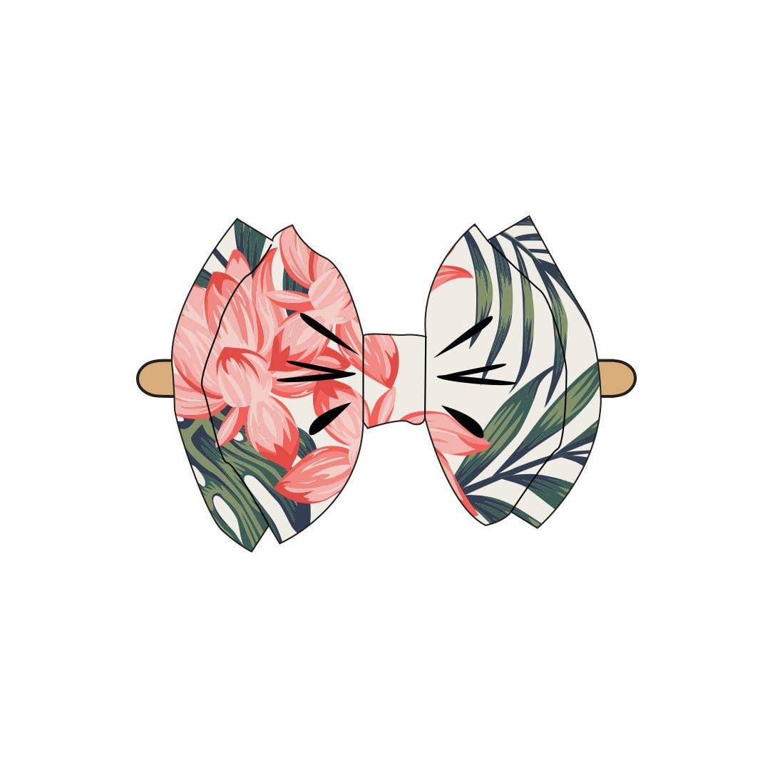 Large Bow Headband - Tropical Days