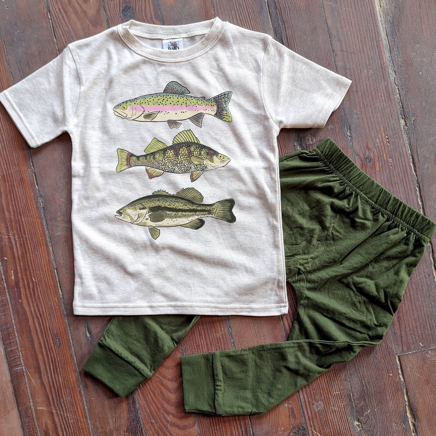 Three Fish Tee
