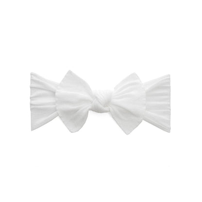 ITTY BITTY KNOT Bow: White