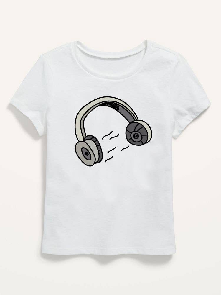 Headphones Graphic Tee