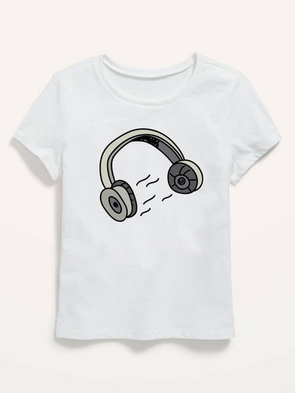 Headphones Graphic Tee