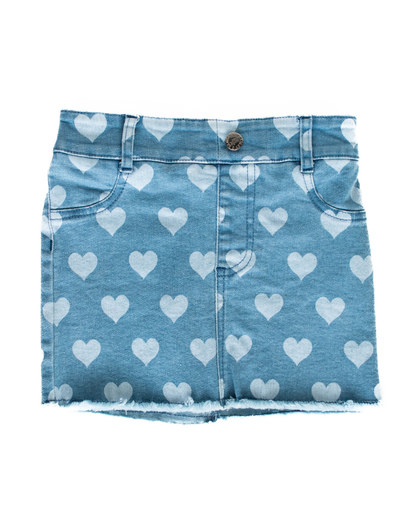Heartthrob Denim Skirt