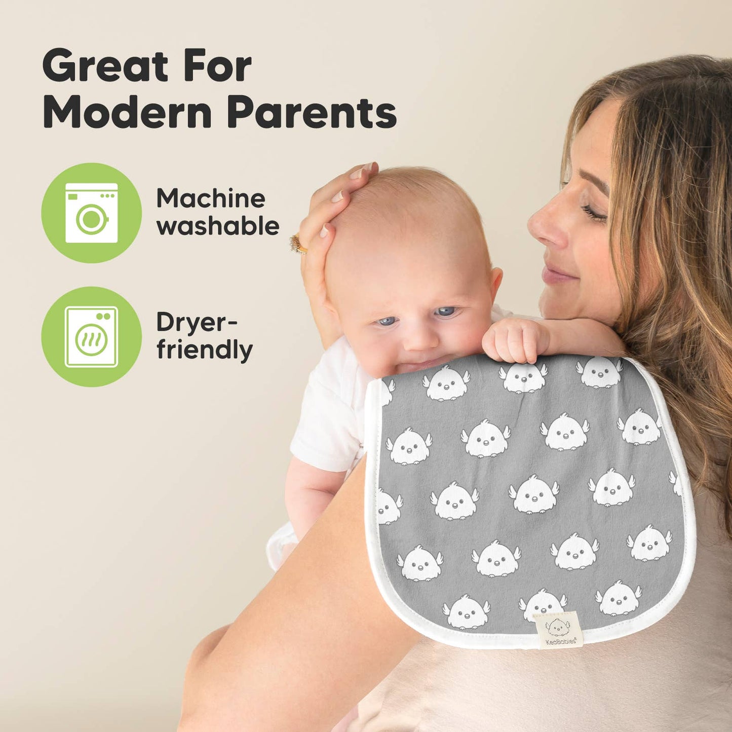 Burp Cloths - Urban