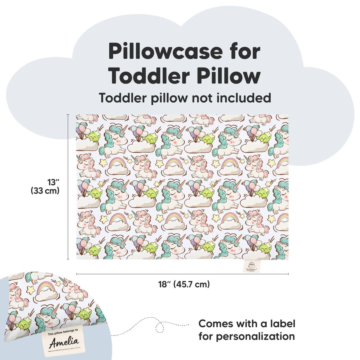 Pillowcase | Unicorn Dreams Toddler