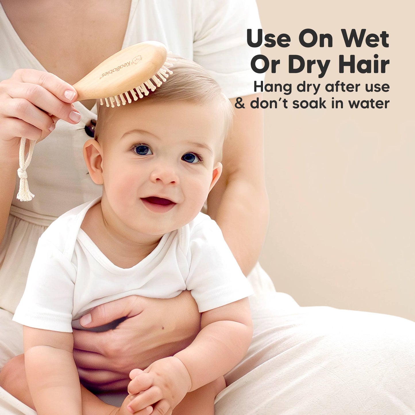 Hair Brush and Comb Set for Infant, Newborn