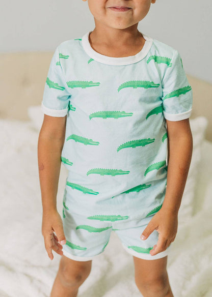 Alligators Short Lounge Set