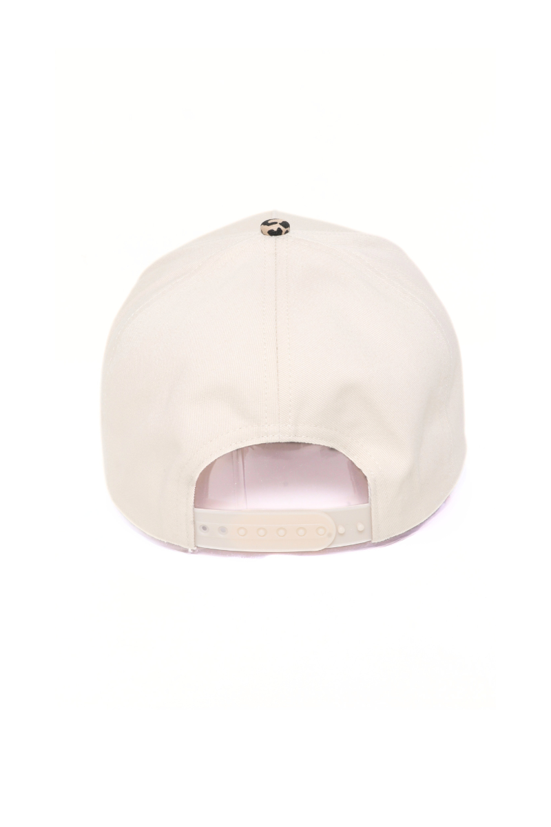 MAMA Leopard Print Brim Hat