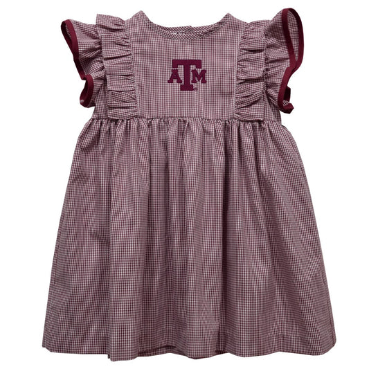 Texas A&M Aggies Ruffle Dress