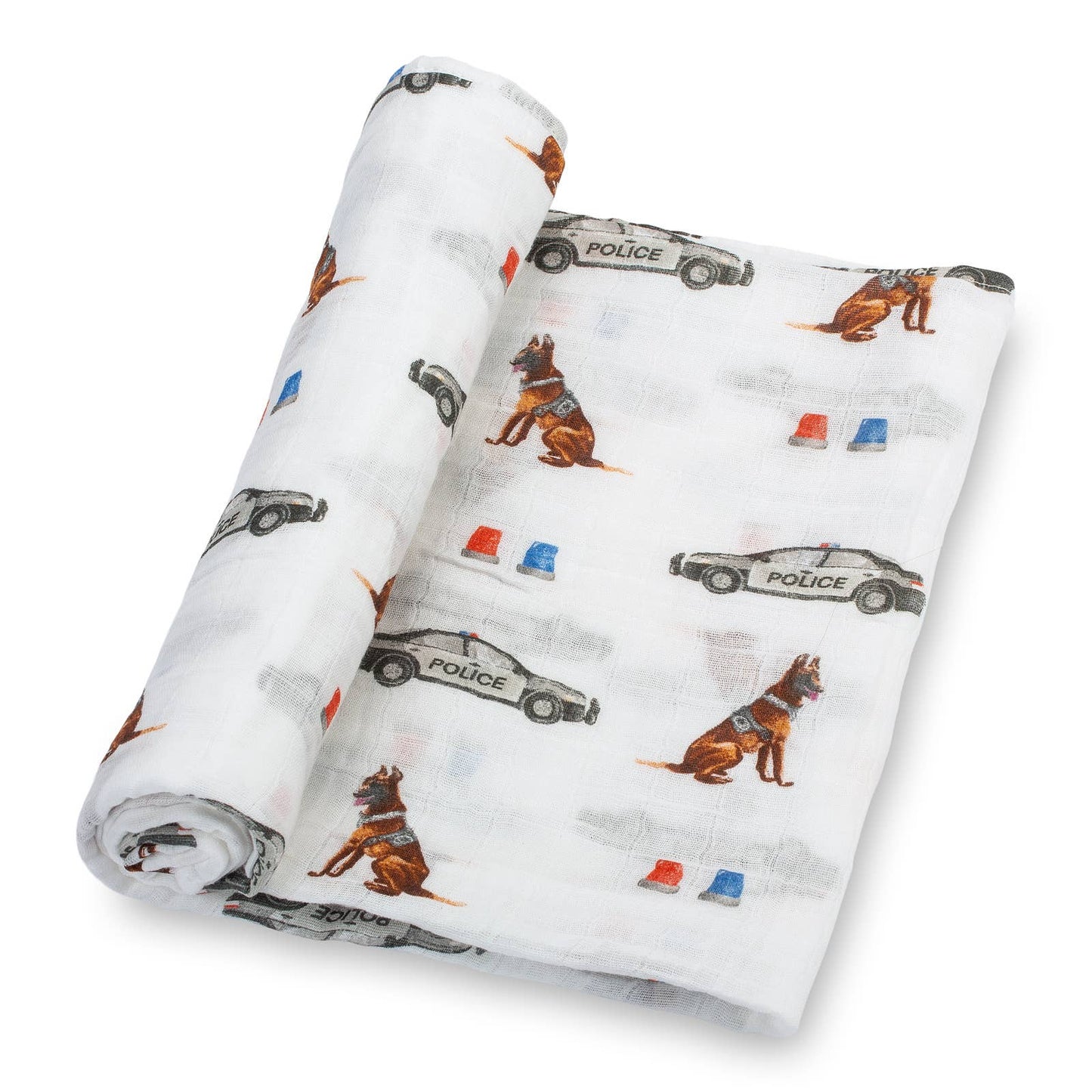 "Policeman" Muslin Blanket