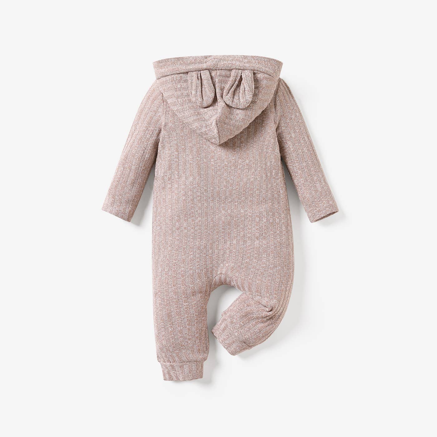 Hooded Jumpsuit - Brown