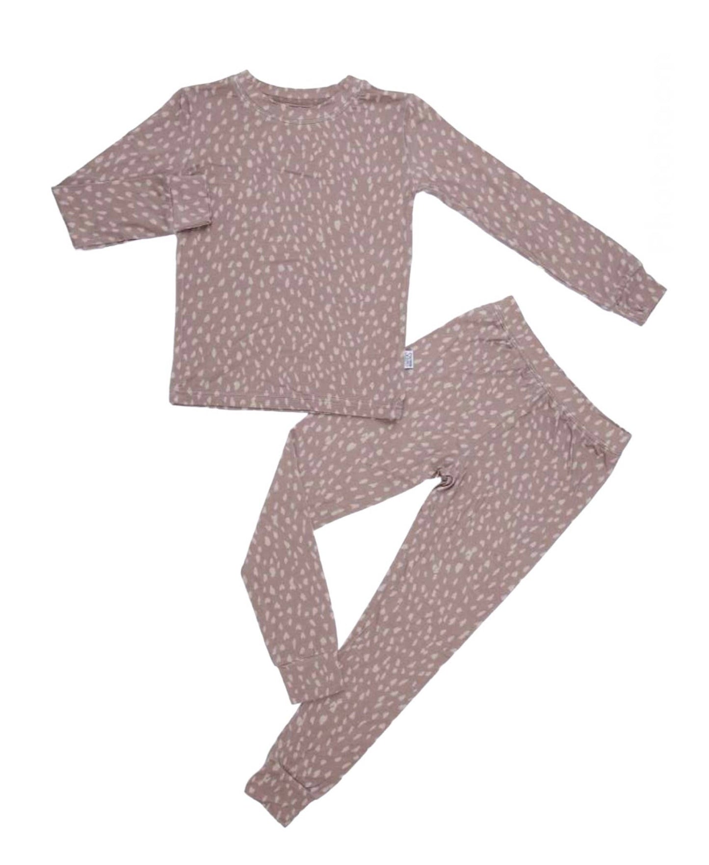 Bamboo Pj Set - Fawn