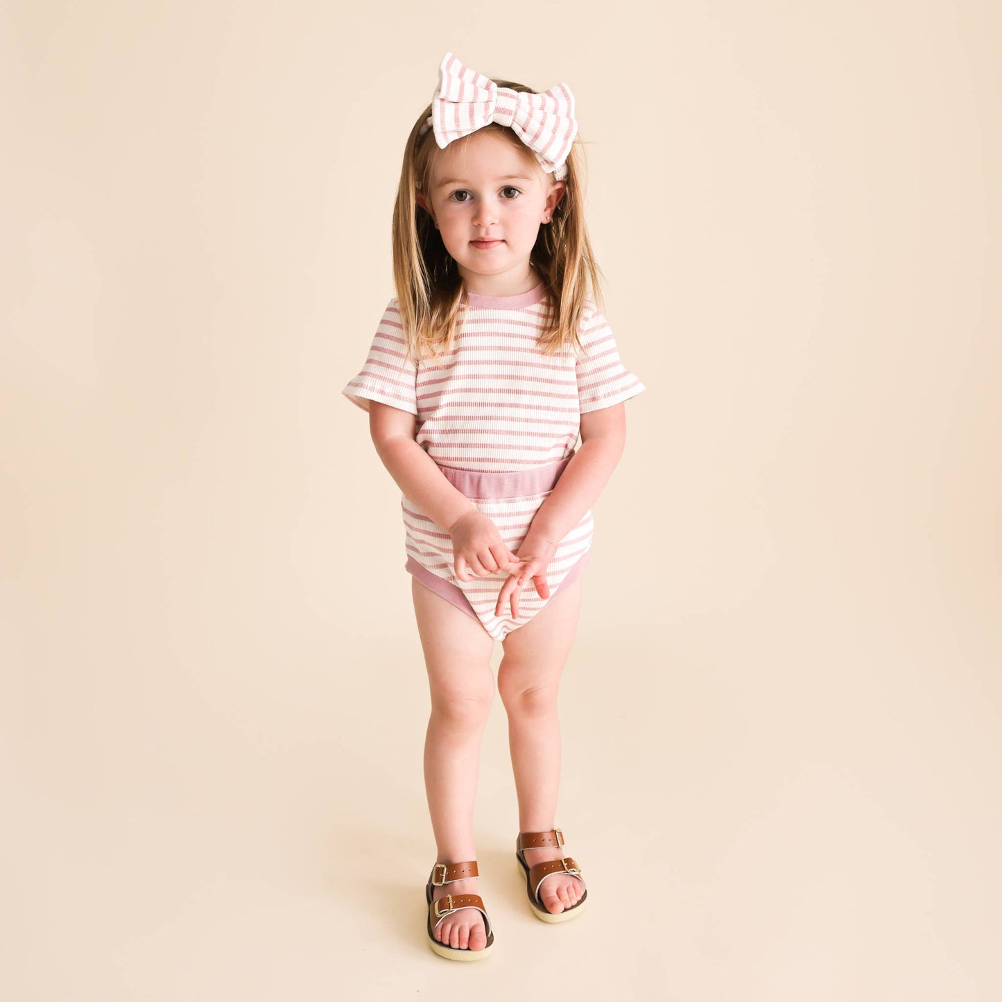 T-Shirt - Blush Stripe