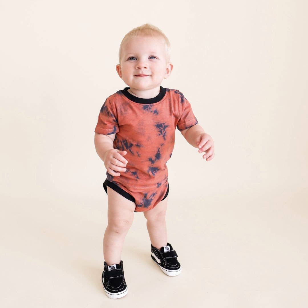 Diaper Cover - Terracotta Tie Dye