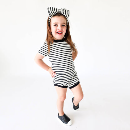 T-Shirt - Jet Black Stripe