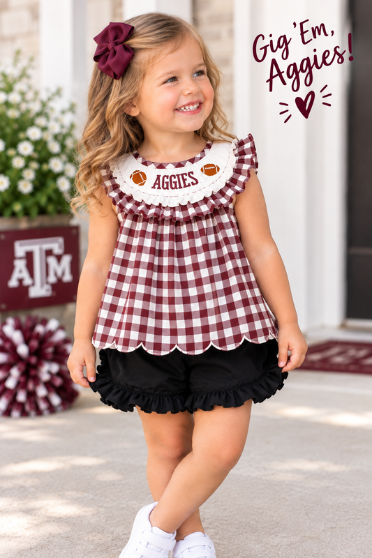 Texas A&M Aggies Shorts Set