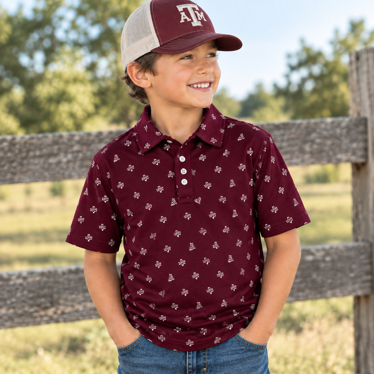 Texas A&M Aggies Polo Shirt