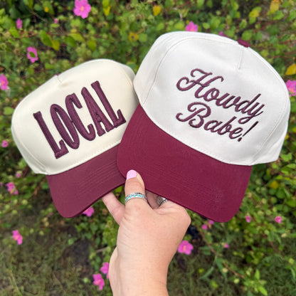 Howdy Babe! 5 Panel Cotton Hat
