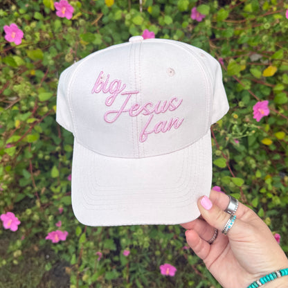 Big Jesus Fan Embroidered Hat