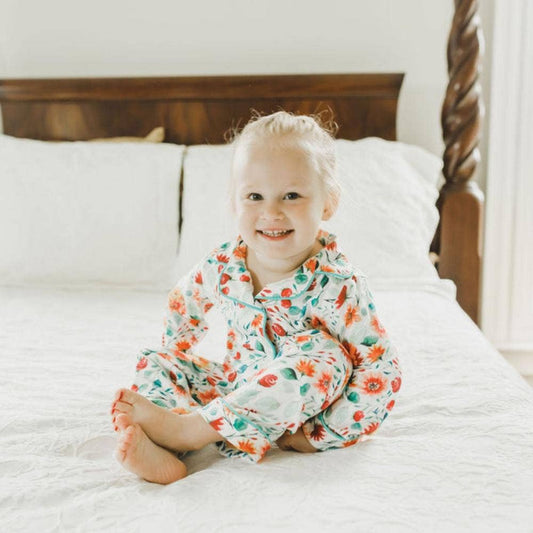 Autumn Fields - Button Down PJs