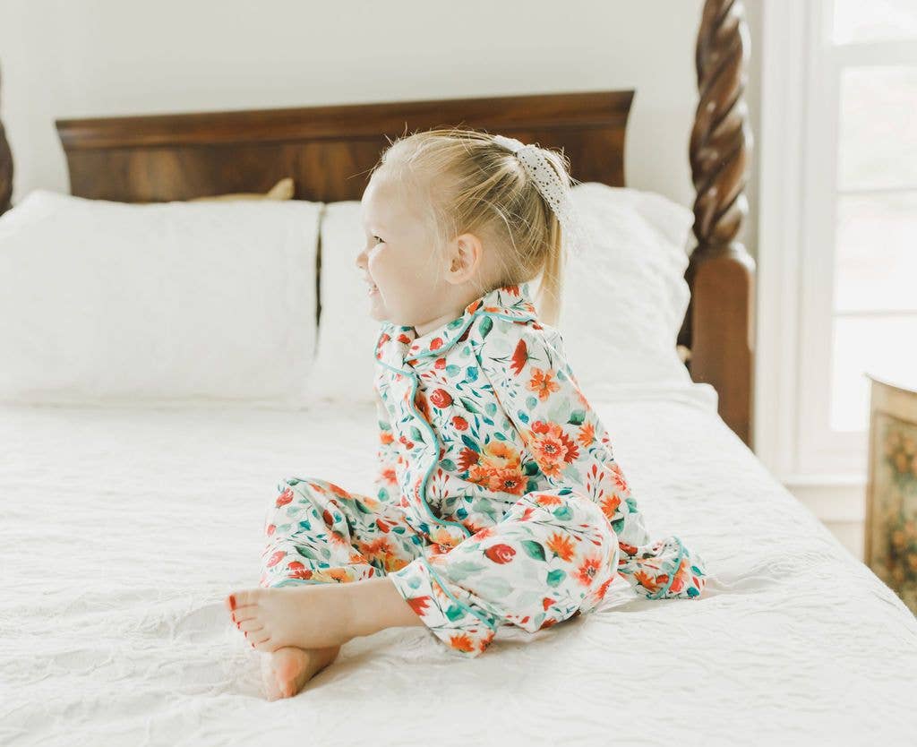 Autumn Fields - Button Down PJs