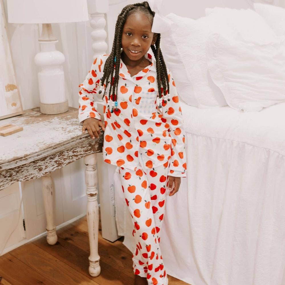 Apple Orchard - Button Down PJs