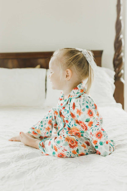 Autumn Fields - Button Down PJs