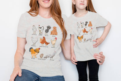 Chicken Breeds Tee