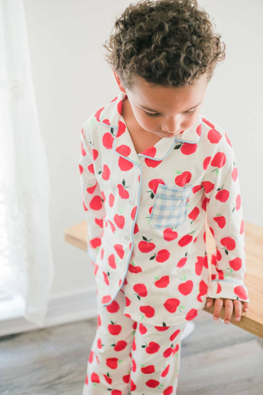 Apple Orchard - Button Down PJs