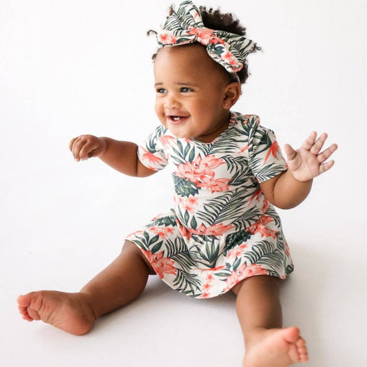Large Bow Headband - Tropical Days