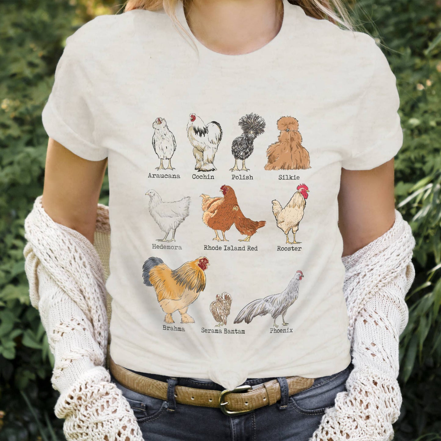Chicken Breeds Tee