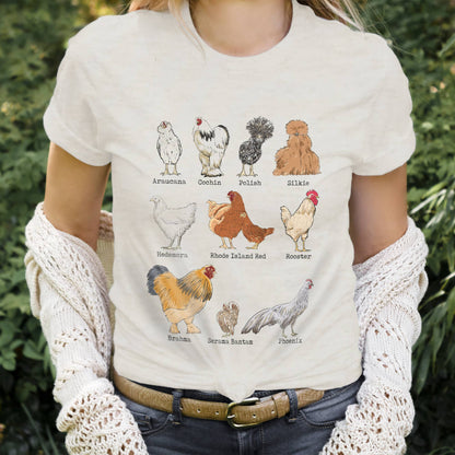 Chicken Breeds Tee