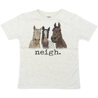 "Neigh" Horse Tee