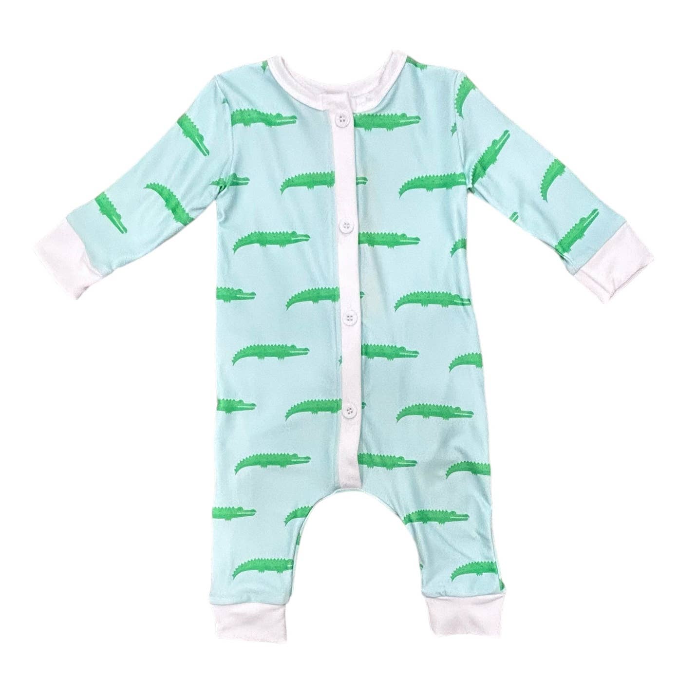 Alligator on Blue - Buttflap