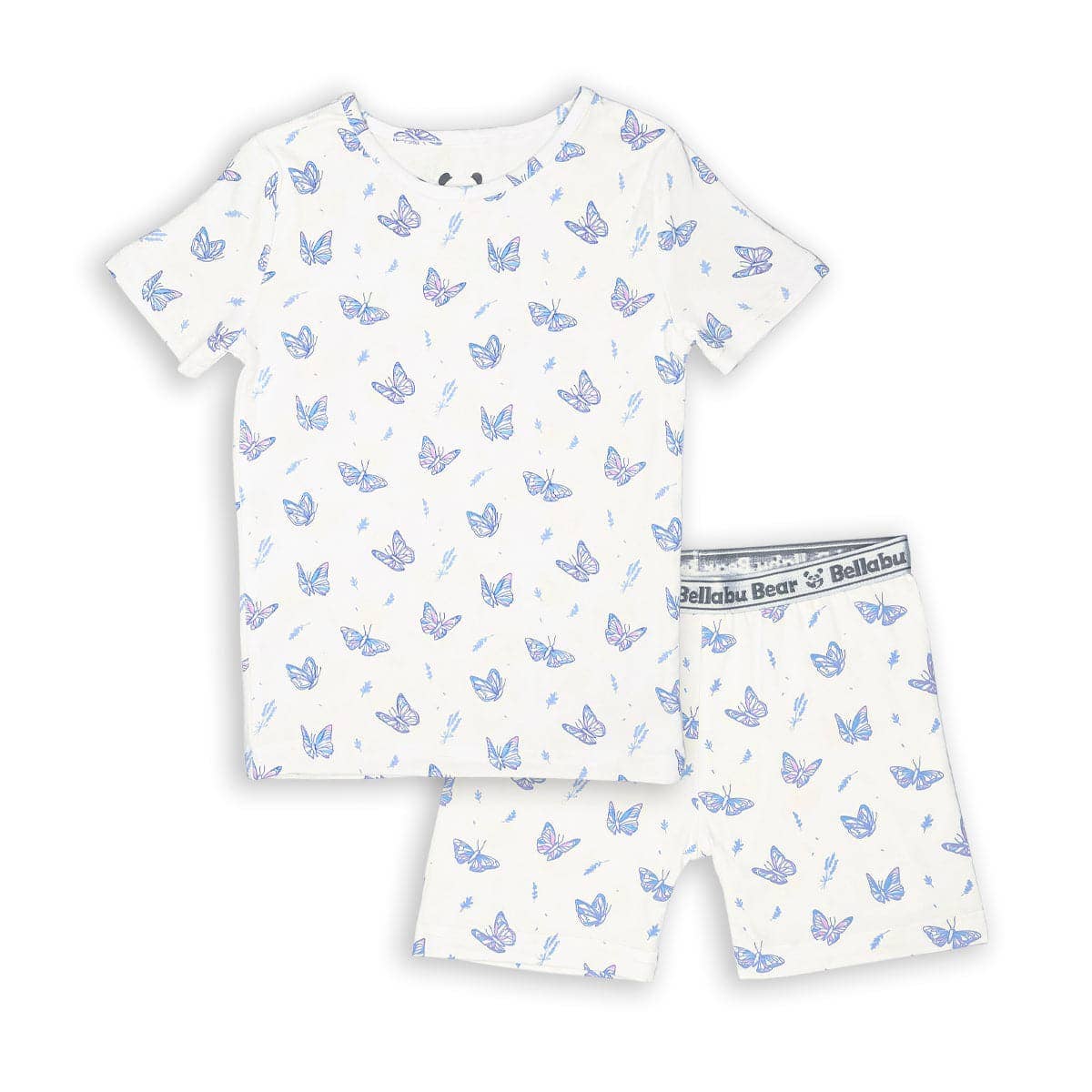 Bamboo Pjs Short Set - Butterfly
