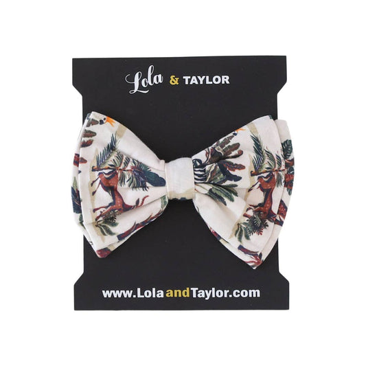 Large Bow Headband - Exotic Animals
