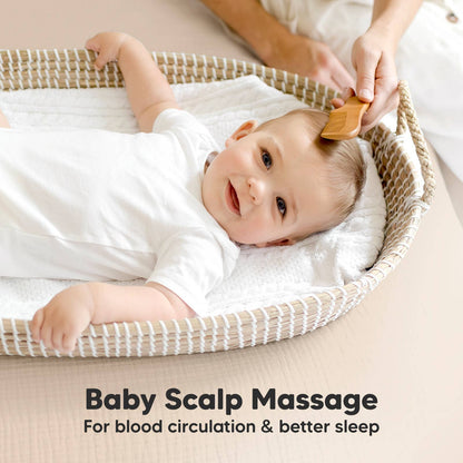 Hair Brush and Comb Set for Infant, Newborn