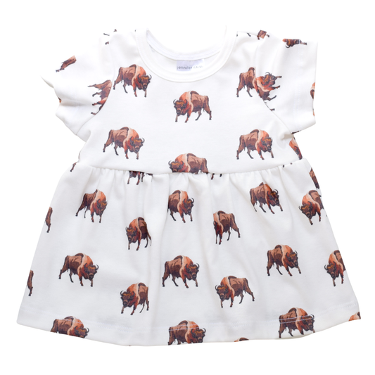 Organic Dress - Bison