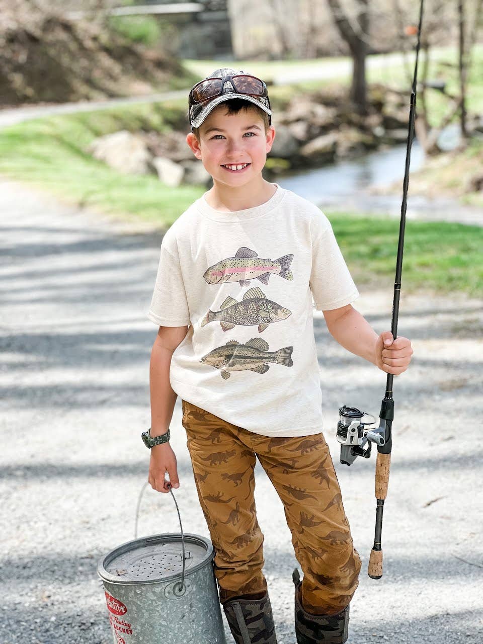 Three Fish Tee